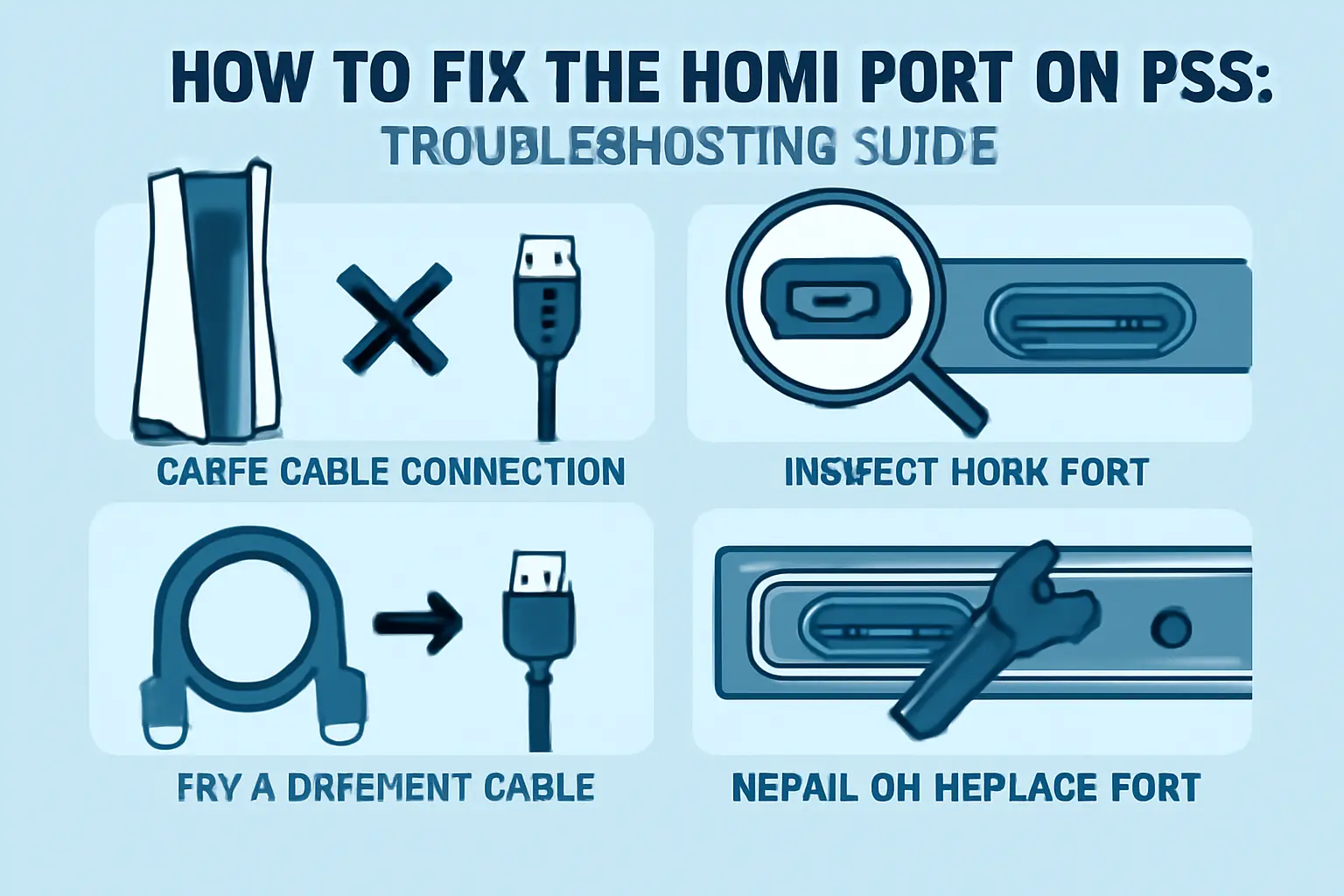 How to Fix the HDMI Port on PS5: Troubleshooting Guide