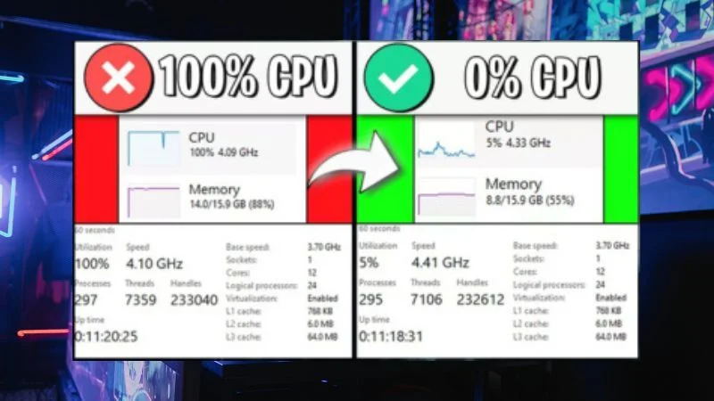 High CPU Usage or Overheating