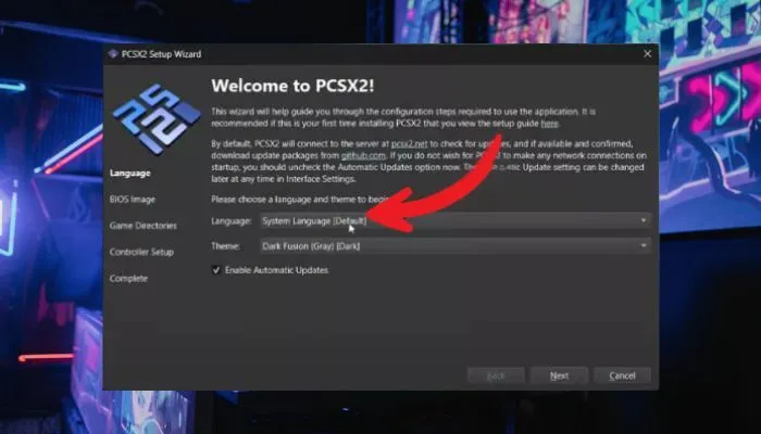 Set Up PCSX2