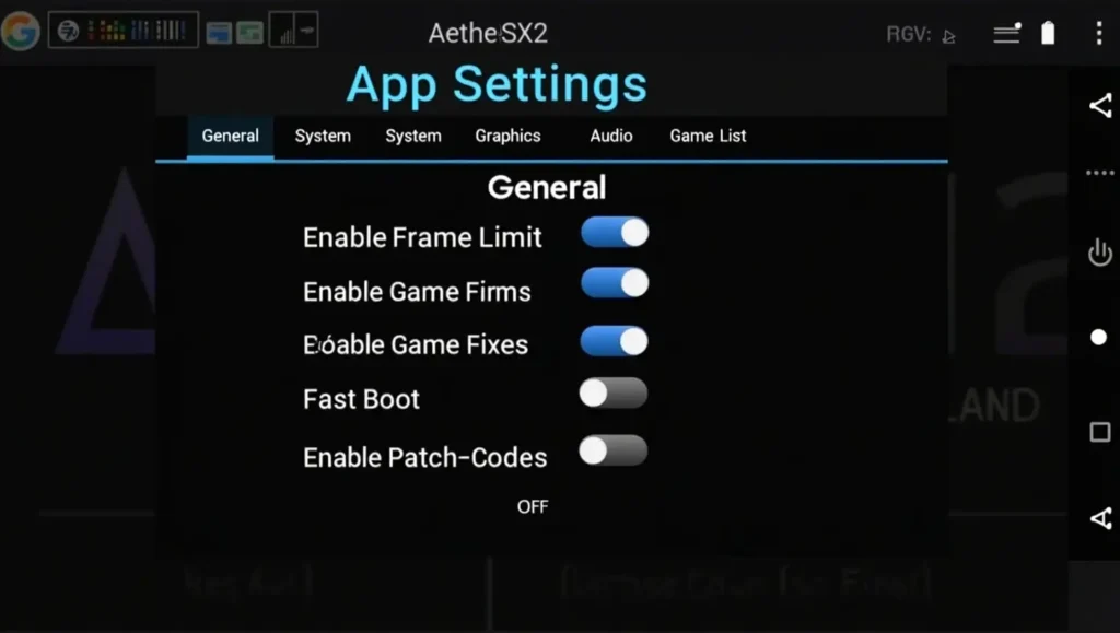 Customizable Graphics Settings