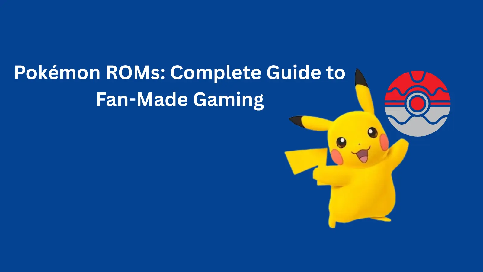 Pokémon ROMs