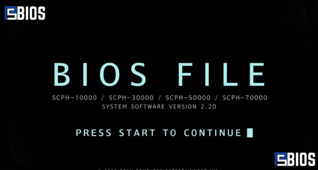 PS2 BIOS File