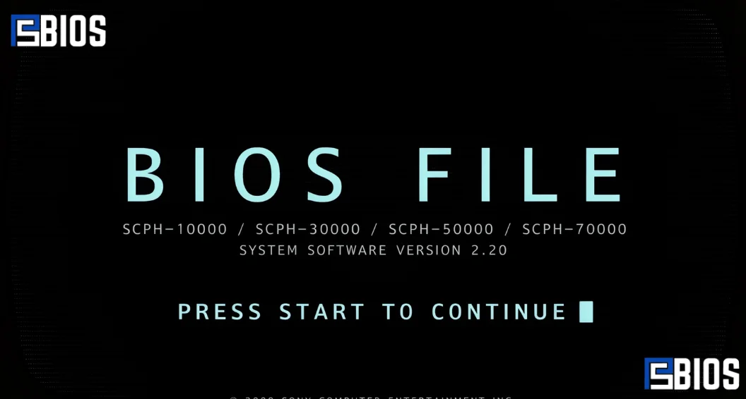 PS2 BIOS File